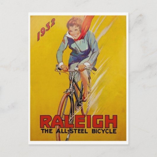 Vintage-Werbeplakat-Postkarte Postkarte (Vorderseite)