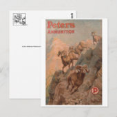 Vintage-Werbeplakat-Postkarte Postkarte (Vorne/Hinten)