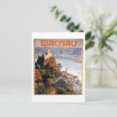 Vintage-Werbeplakat-Postkarte Postkarte (Stehend Vorderseite)