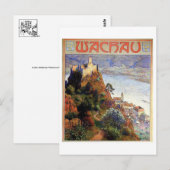 Vintage-Werbeplakat-Postkarte Postkarte (Vorne/Hinten)