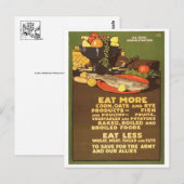 Vintage-Werbeplakat-Postkarte Postkarte (Vorne/Hinten)