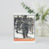 Vintage-Werbeplakat-Postkarte Postkarte (Stehend Vorderseite)