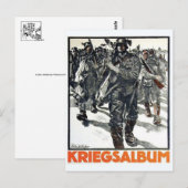 Vintage-Werbeplakat-Postkarte Postkarte (Vorne/Hinten)