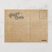 Vintage Werbespielzeug Postkarte (Rückseite)