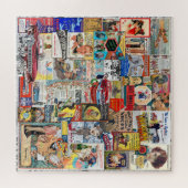 VINTAGE WERBSKOLLAGE, VERPACKT! PUZZLE (Horizontal)