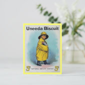 Vintage Werbung 1910 in Amerika für Biscuit Postkarte (Stehend Vorderseite)