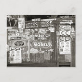 Vintage Werbung, 1938 Postkarte (Vorderseite)