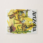 Vintage Werbung Arizonas Puzzle (Horizontal)