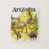 Vintage Werbung Arizonas Puzzle (Vertikal)
