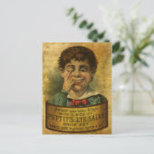 Vintage Werbung - Augensalbe Postkarte (Stehend Vorderseite)