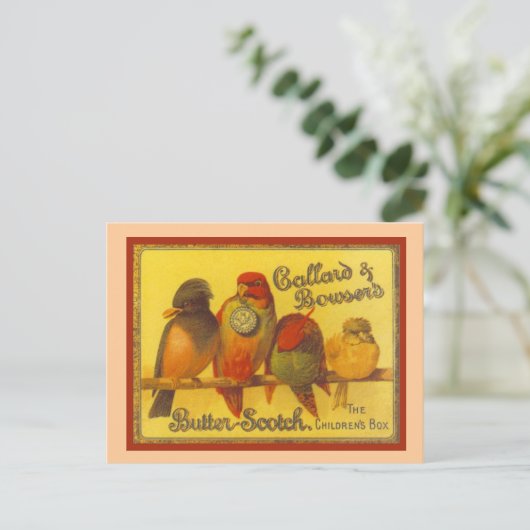 Vintage Werbung, Callard und Browser Postkarte (Stehend Vorderseite)