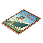 Vintage Werbung, Effektivwert-Königin Mary Notizblock (Linke Seite)