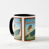 Vintage Werbung, Effektivwert-Königin Mary Tasse (Vorderseite Links)