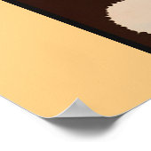 Vintage Werbung, Eiscreme-Float Poster (Ecke)