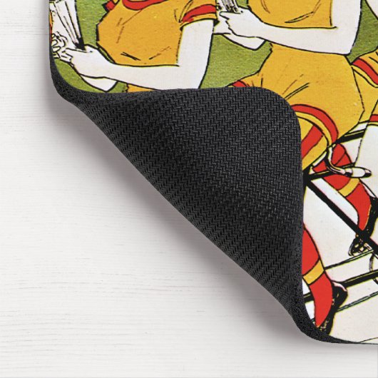 Vintage Werbung - Fahrradlager Mousepad (Ecke)