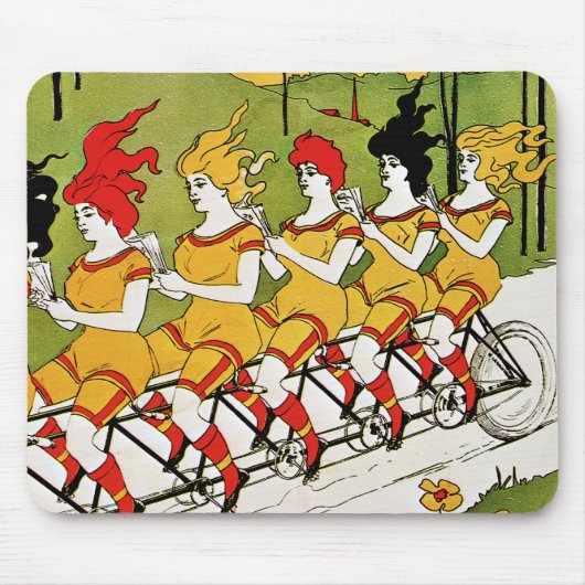 Vintage Werbung - Fahrradlager Mousepad (Vorne)