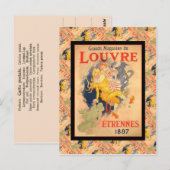 Vintage Werbung, Frankreich, Etenes 1897 Postkarte (Vorne/Hinten)