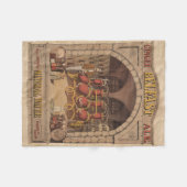 Vintage Werbung für Belfast Ginger Ale. Fleecedecke (Vorderseite (Horizontal))