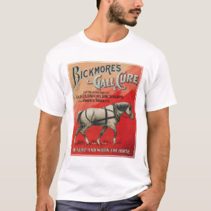 Vintage Werbung für Bickmore's Gall-Heilung für Pf T-Shirt