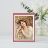 Vintage Werbung für Biscuit Postkarte (Stehend Vorderseite)