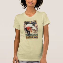 Vintage Werbung für Elfenbeinseife T-Shirt