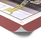 Vintage Werbung für internationales Backpulver Poster (Ecke)