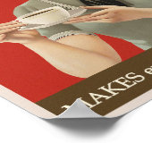 Vintage Werbung für Kaffee Poster (Ecke)