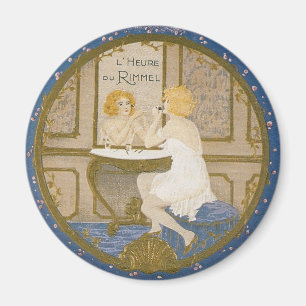 Vintage-Werbung für Kosmetik Magnet