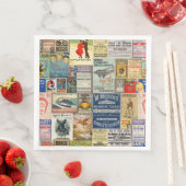 Vintage Werbung für Napkins Serviette (Beispiel)