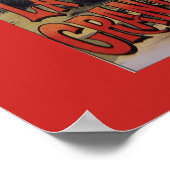 Vintage Werbung für Pariser Riesenrad Poster (Ecke)