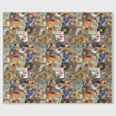 Vintage Werbung Geschenkpapier (Flach)