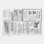 Vintage Werbung Geschirrtuch (Horizontal)