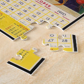 VINTAGE WERBUNG KALENDER COLLAGE, VERPACKT! PUZZLE (Seite)