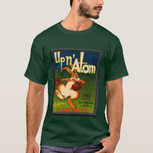 Vintage-Werbung Kalifornische Karotten T-Shirt