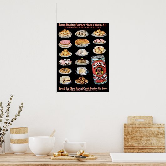 Vintage Werbung: Lebensmittel und Getränke Poster (Küche)