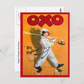 Vintage Werbung, Oxo, mein Albtraum Postkarte (Vorne/Hinten)