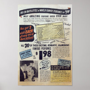 Vintage Werbung Poster