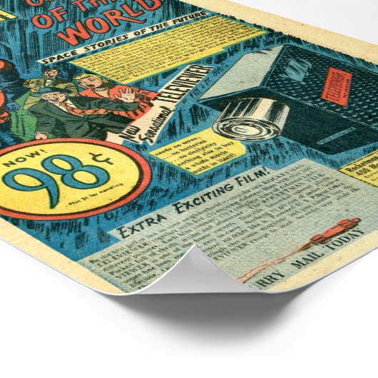 Vintage Werbung Poster (Ecke)