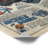 Vintage Werbung Poster (Ecke)