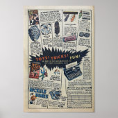 Vintage Werbung Poster (Vorne)