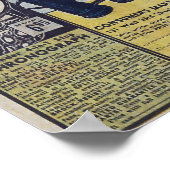 Vintage Werbung Poster (Ecke)