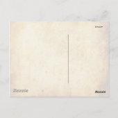 Vintage Werbung Postkarte (Rückseite)