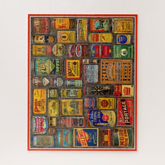 VINTAGE WERBUNG PUZZLE (Vertikal)