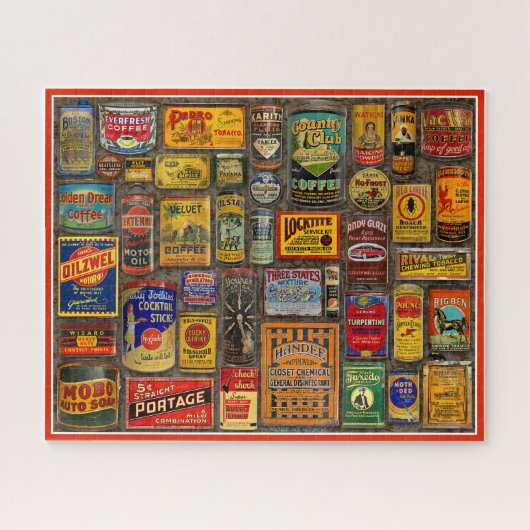 VINTAGE WERBUNG PUZZLE (Horizontal)