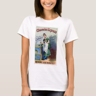 Vintage-Werbung - Schokoladen-Express, T-Shirt