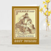 Vintage Werbung, Seife für Birnen Karte (Gelbe Blume)