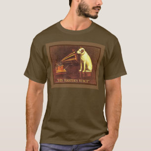 Vintage Werbung, seine Meisterstimme T-Shirt