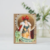 Vintage Werbung, Tidmans Kräuterhautseife Postkarte (Stehend Vorderseite)