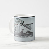 Vintage Werbung und Tasse (Vorderseite Links)