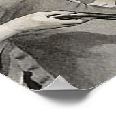 Vintage Werbung Vakuum Choreografie Hausarbeit Pos Poster (Ecke)